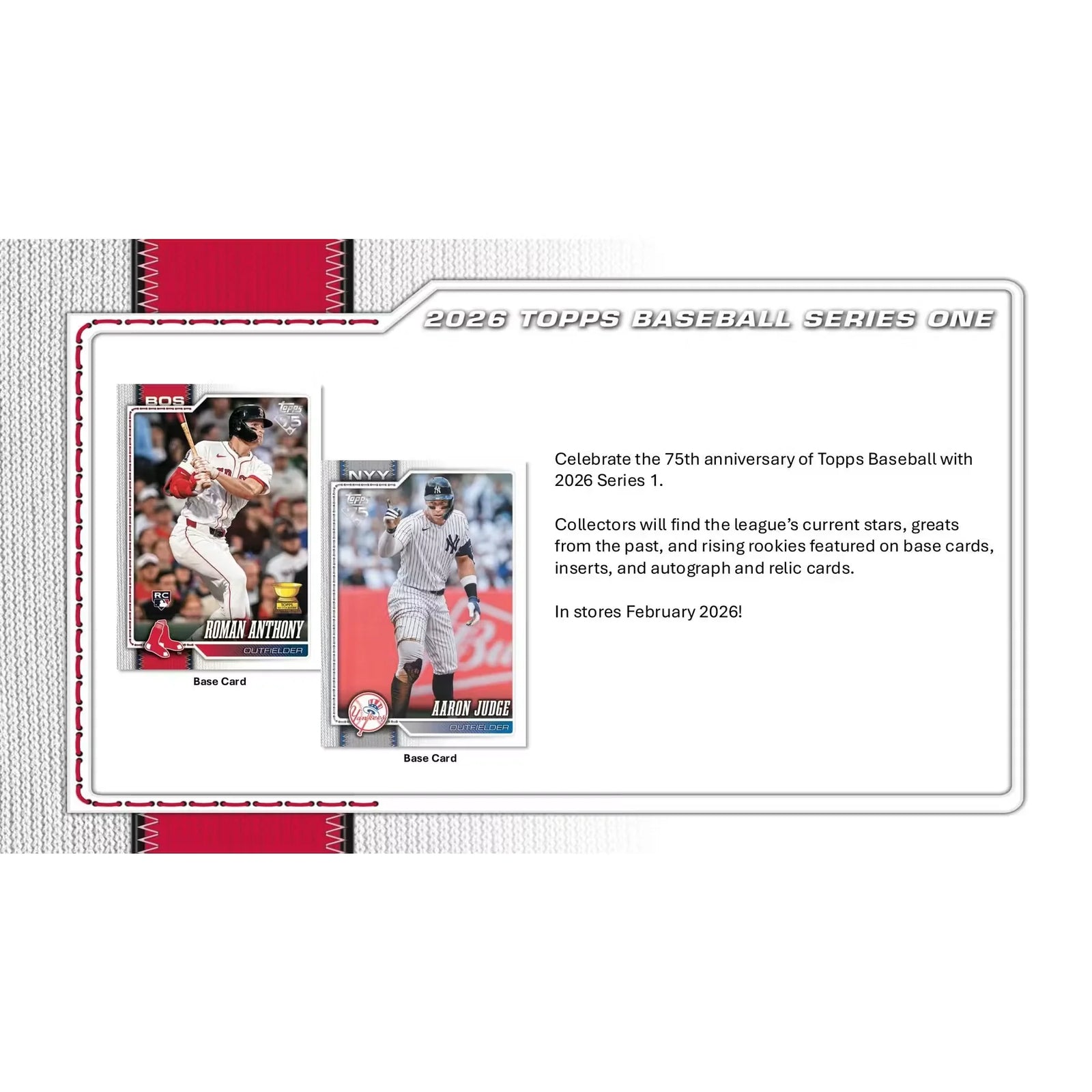 DRAFT - 2026 Topps Series 1 Baseball Blaster 40-Box Case