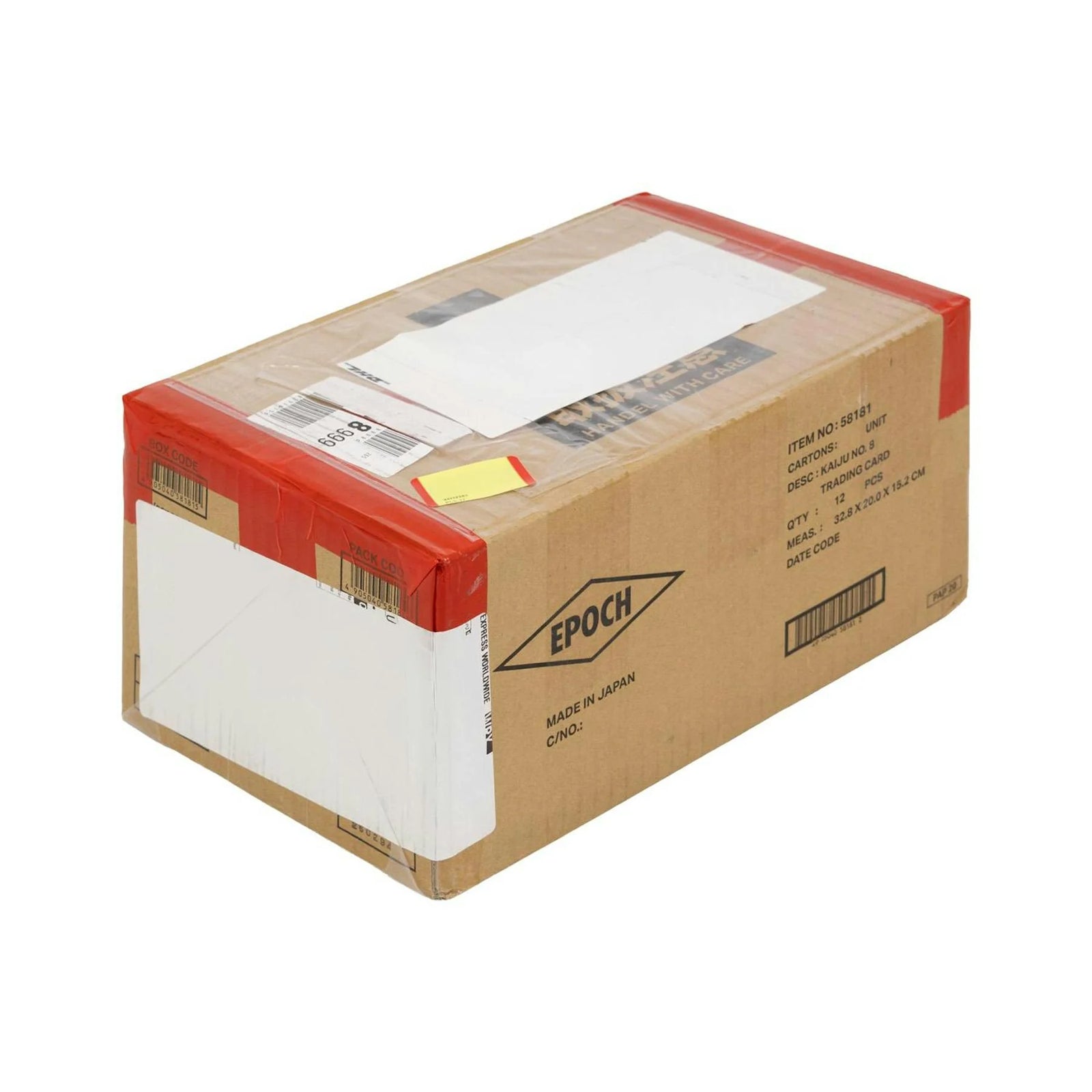 DRAFT - Kaiju No. 8 Japan Edition Hobby 12-Box Case | Epoch 2026