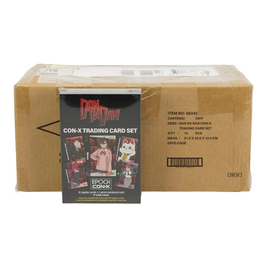 DRAFT - Dan Da Dan Con-X Trading Card 12-Box Case | 2026 Epoch Release