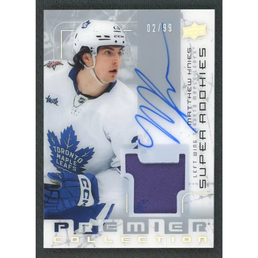Matthew Knies 2023-24 Premier Rookie Patch Auto |/99
