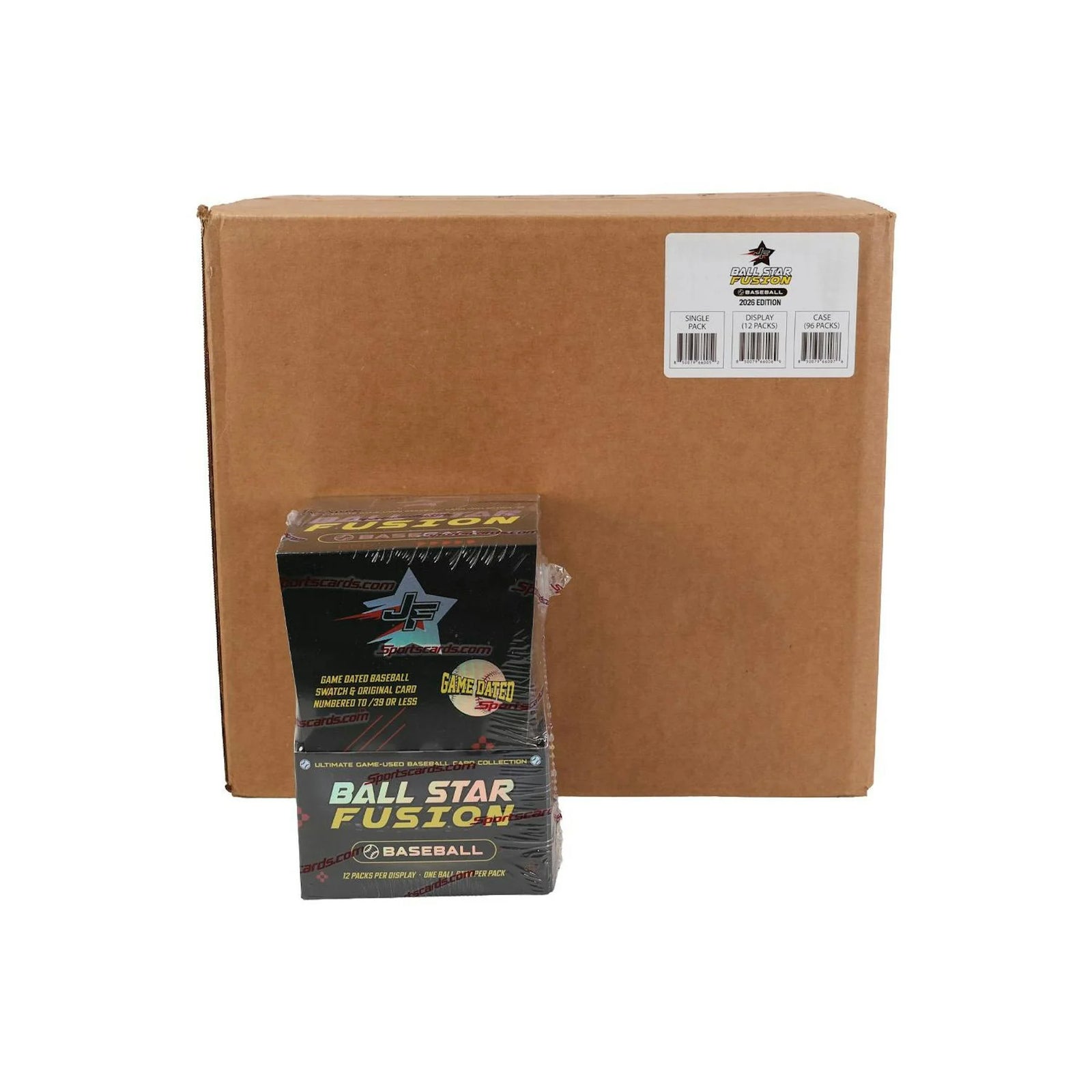 DRAFT - New 2026 Jersey Fusion Ball Star Baseball Hobby 8-Box Case