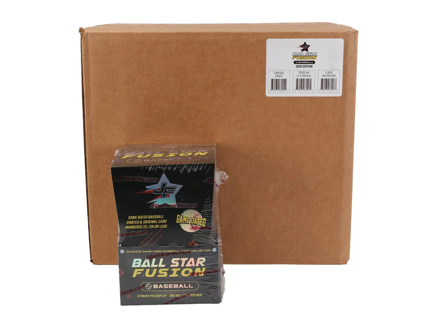 DRAFT - New 2026 Jersey Fusion Ball Star Baseball Hobby 8-Box Case