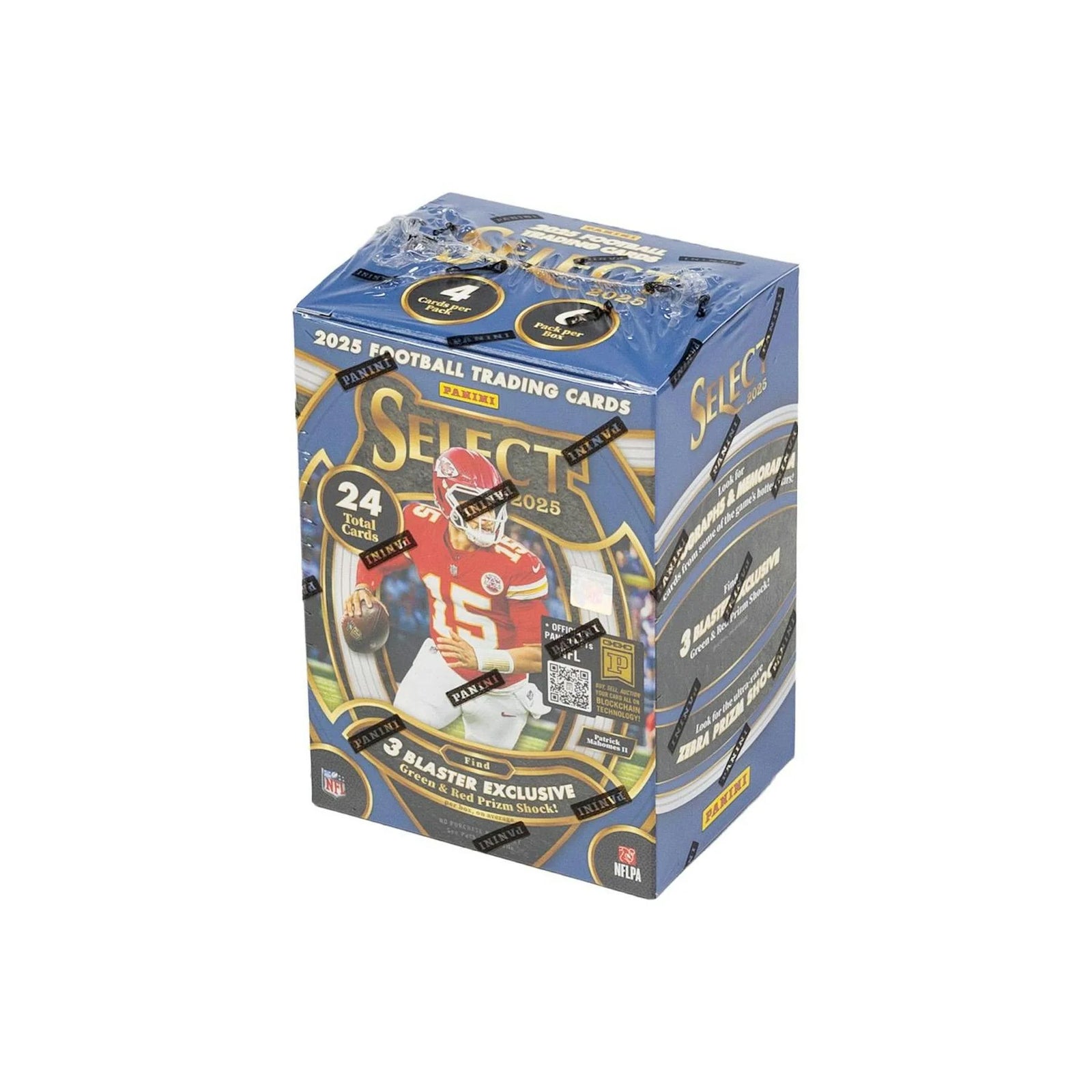 DRAFT - New 2025 Panini Select Football Blaster Hobby 20-Box Case (Green & Red Prizms!)