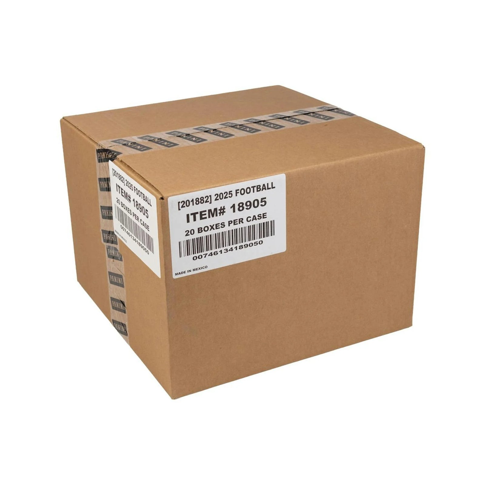 DRAFT - New 2025 Panini Select Football Mega Hobby 20-Box Case