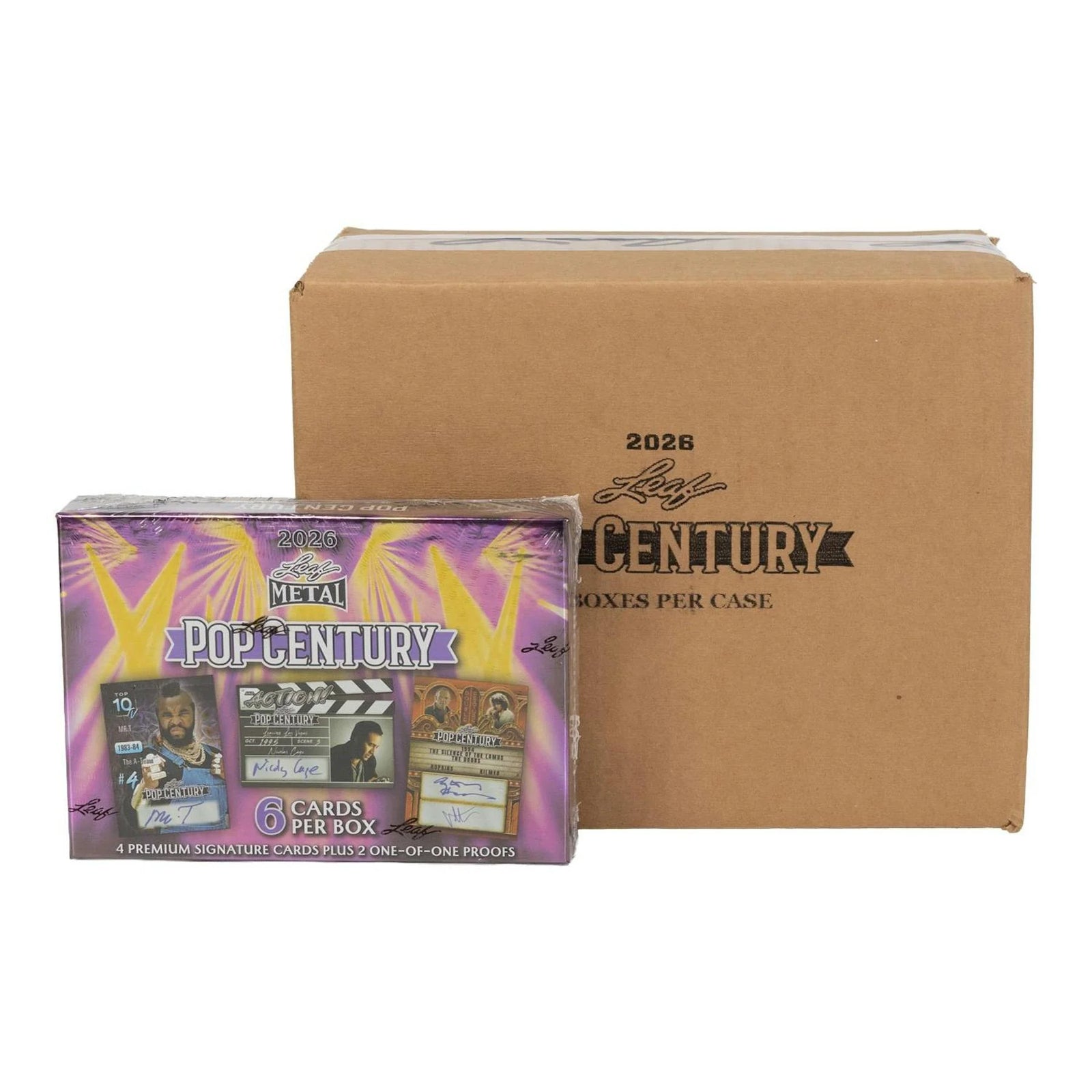 DRAFT - 2026 Leaf Metal Pop Century Hobby 10-Box Case