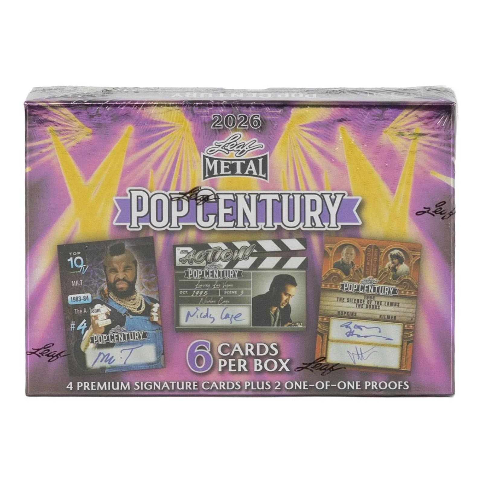 DRAFT - 2026 Leaf Metal Pop Century Hobby 10-Box Case