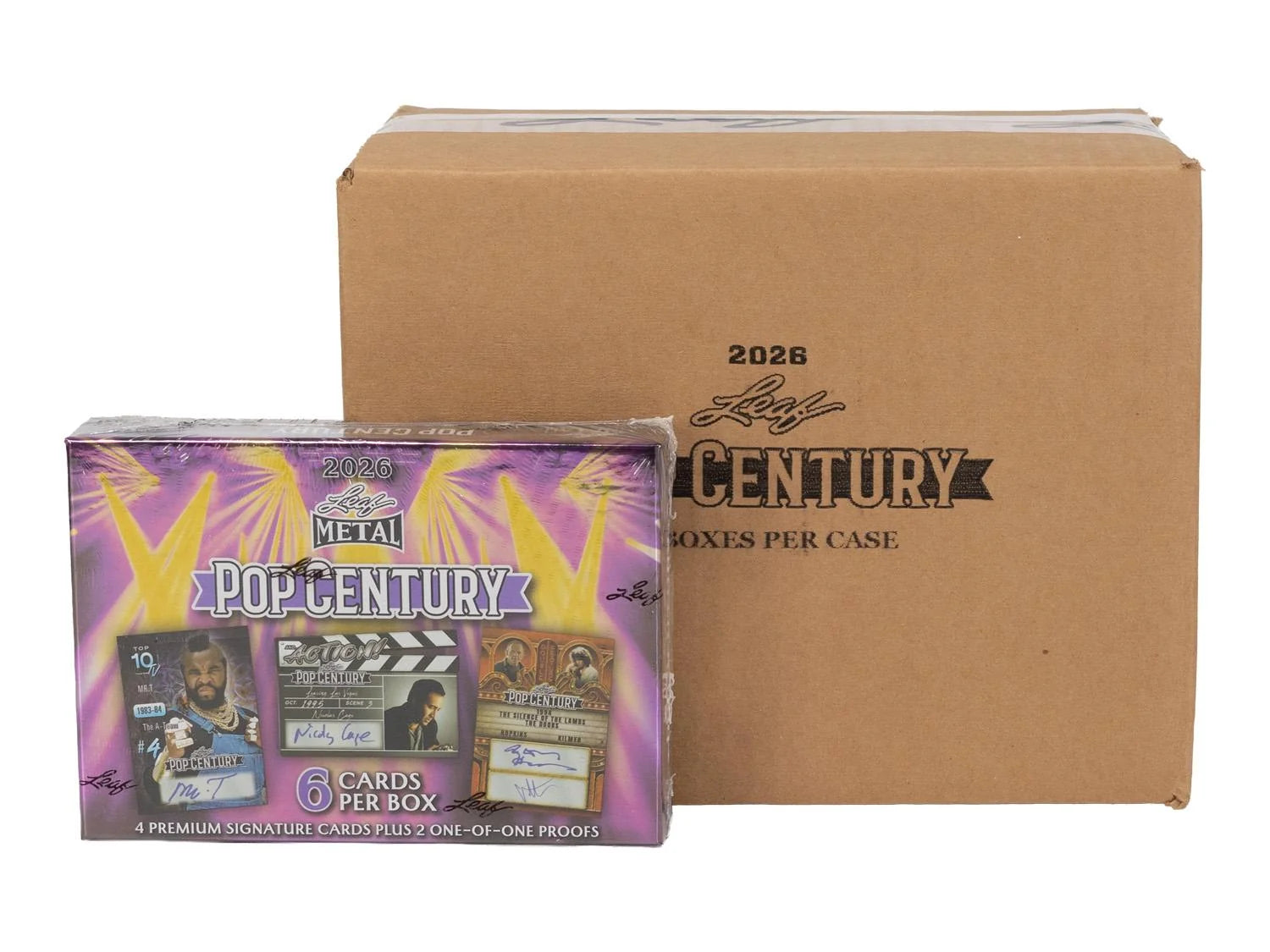 DRAFT - 2026 Leaf Metal Pop Century Hobby 10-Box Case