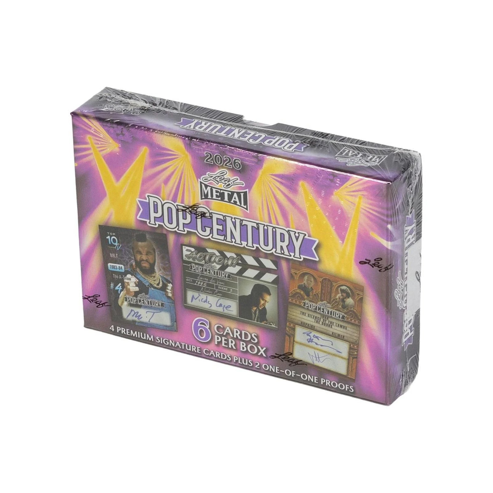 DRAFT - 2026 Leaf Metal Pop Century Hobby 10-Box Case
