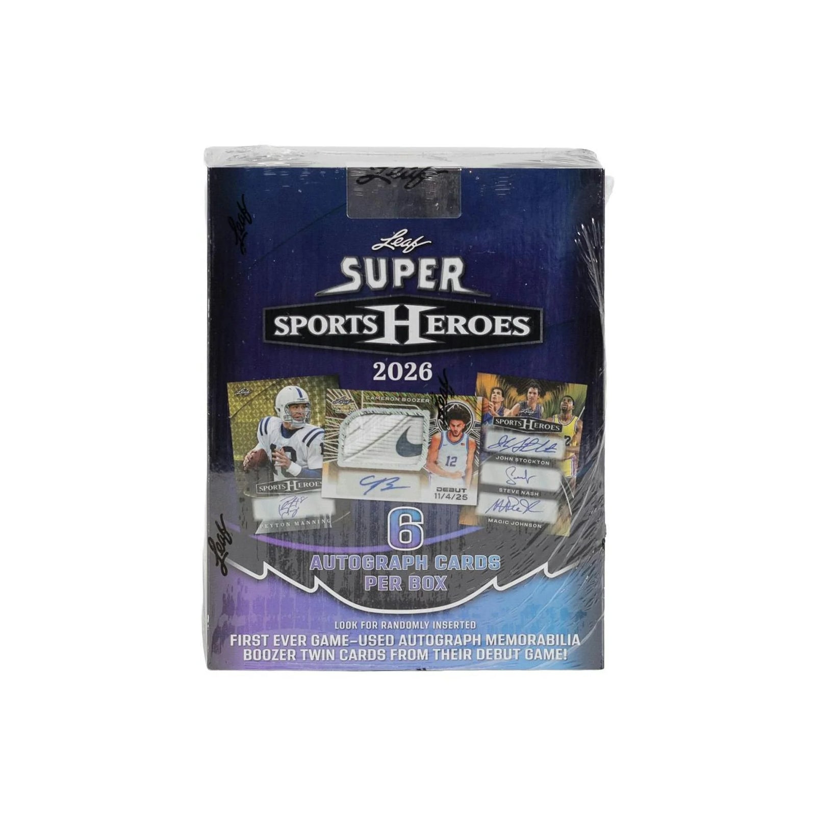 DRAFT - 2026 Leaf Metal Super Sports Heroes Hobby Box | dacardworld:BVDO0K08DH