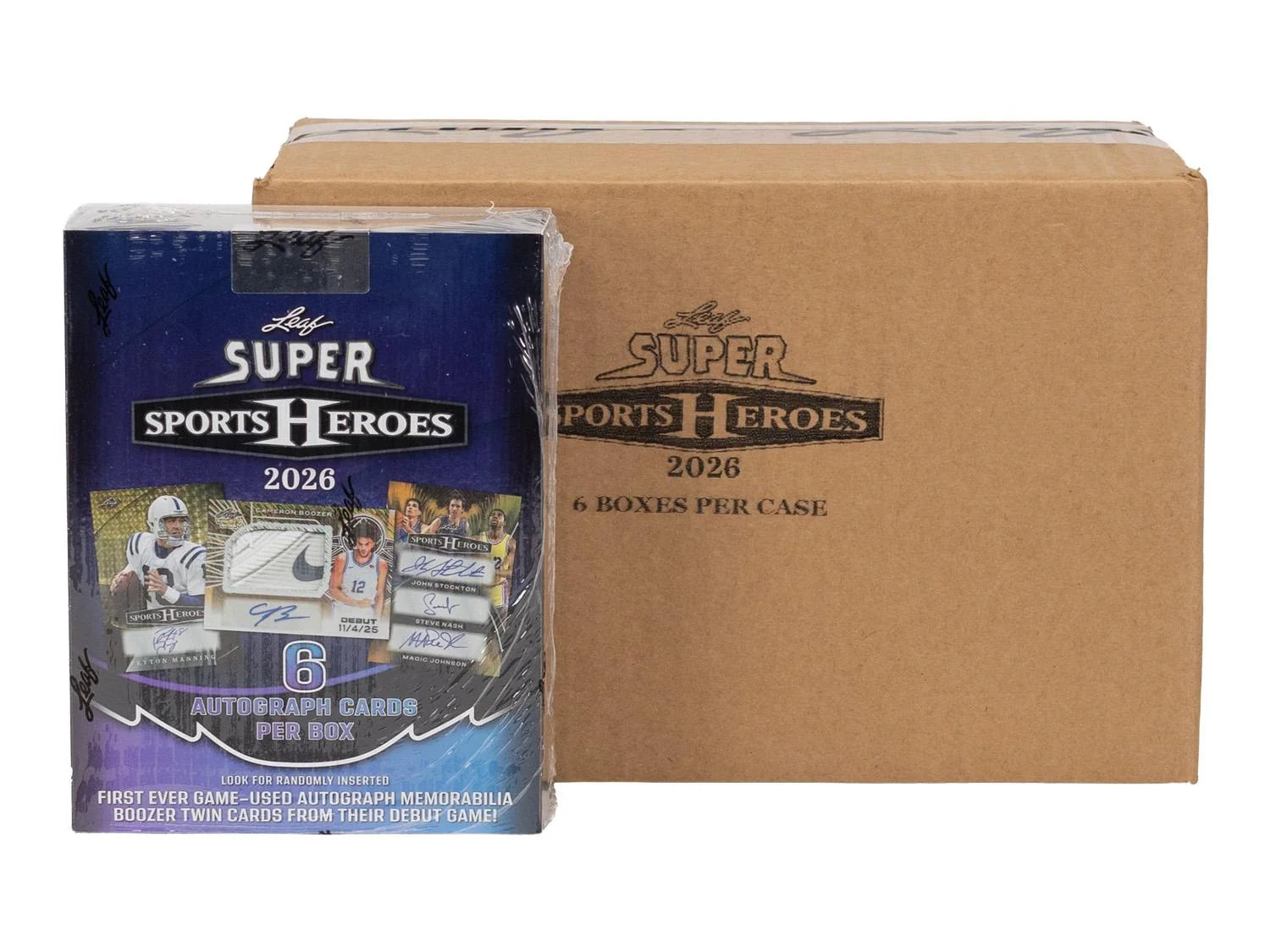 DRAFT - 2026 Leaf Metal Super Sports Heroes Hobby 6-Box Case | BVDO0KE5VO