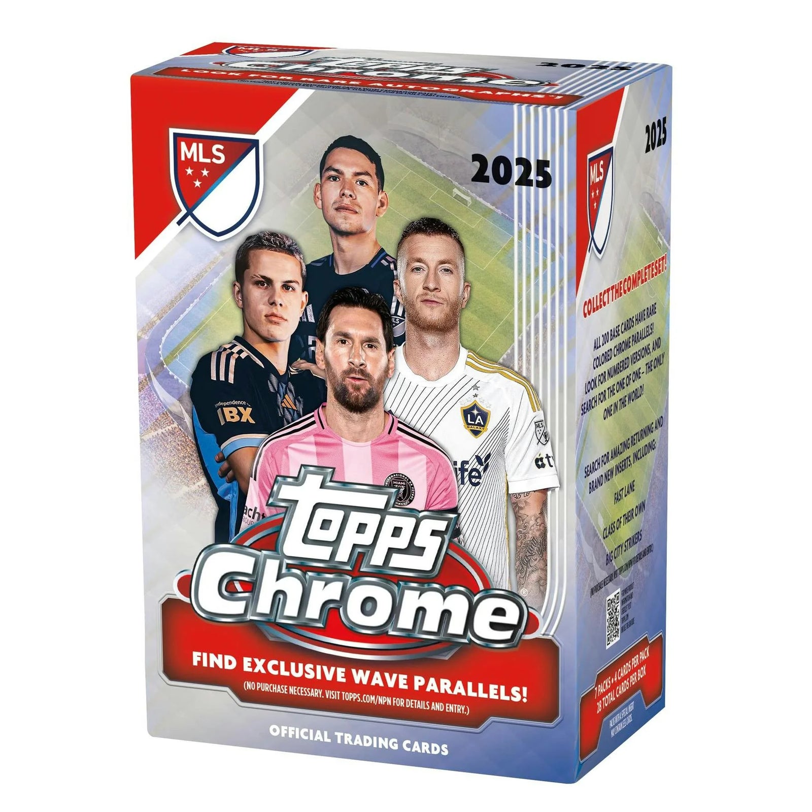 DRAFT - New 2025 Topps MLS Major League Soccer Chrome Blaster 40-Box Case