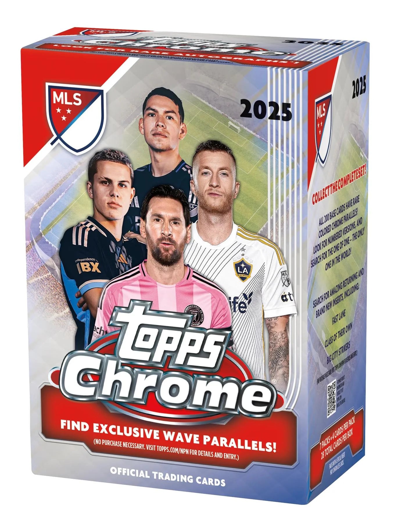 DRAFT - New 2025 Topps MLS Major League Soccer Chrome Blaster 40-Box Case