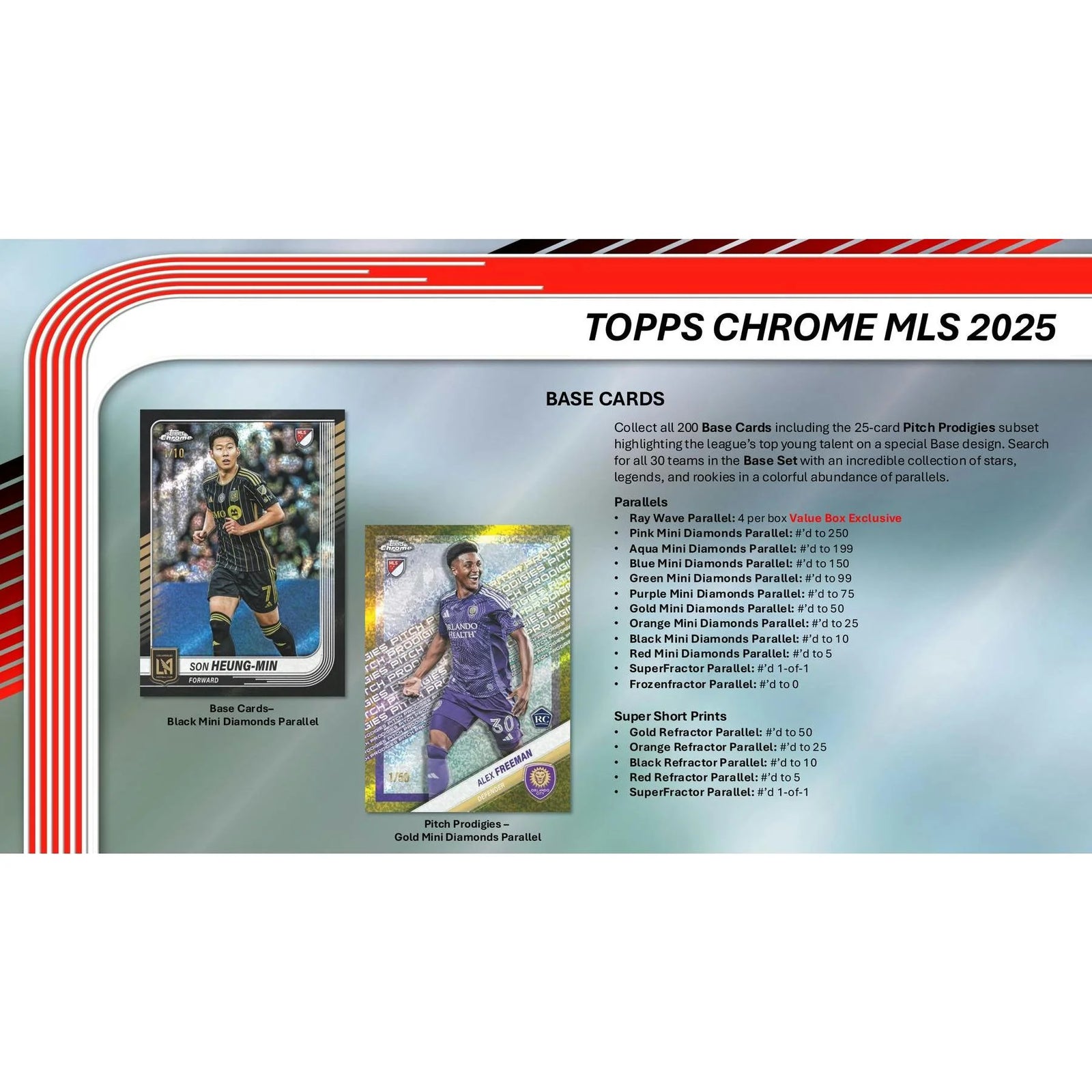 DRAFT - New 2025 Topps MLS Major League Soccer Chrome Blaster 40-Box Case