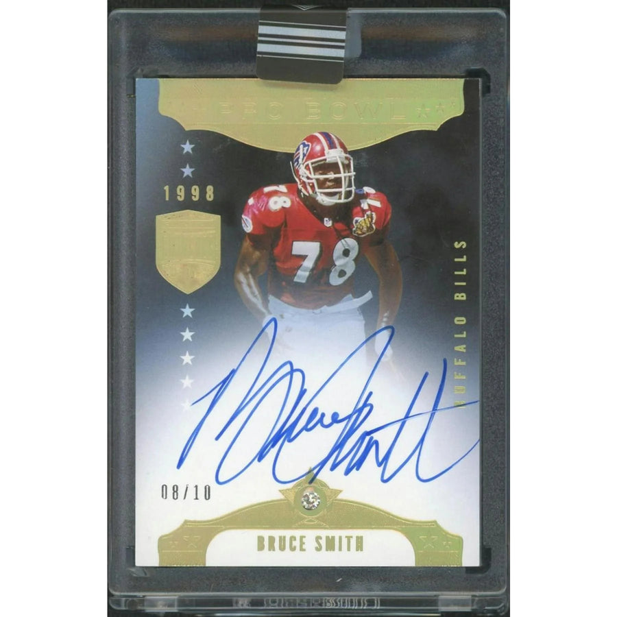Bruce Smith Signed 2021 Panini Eminence Pro Bowl Card | Diamond Gem Auto