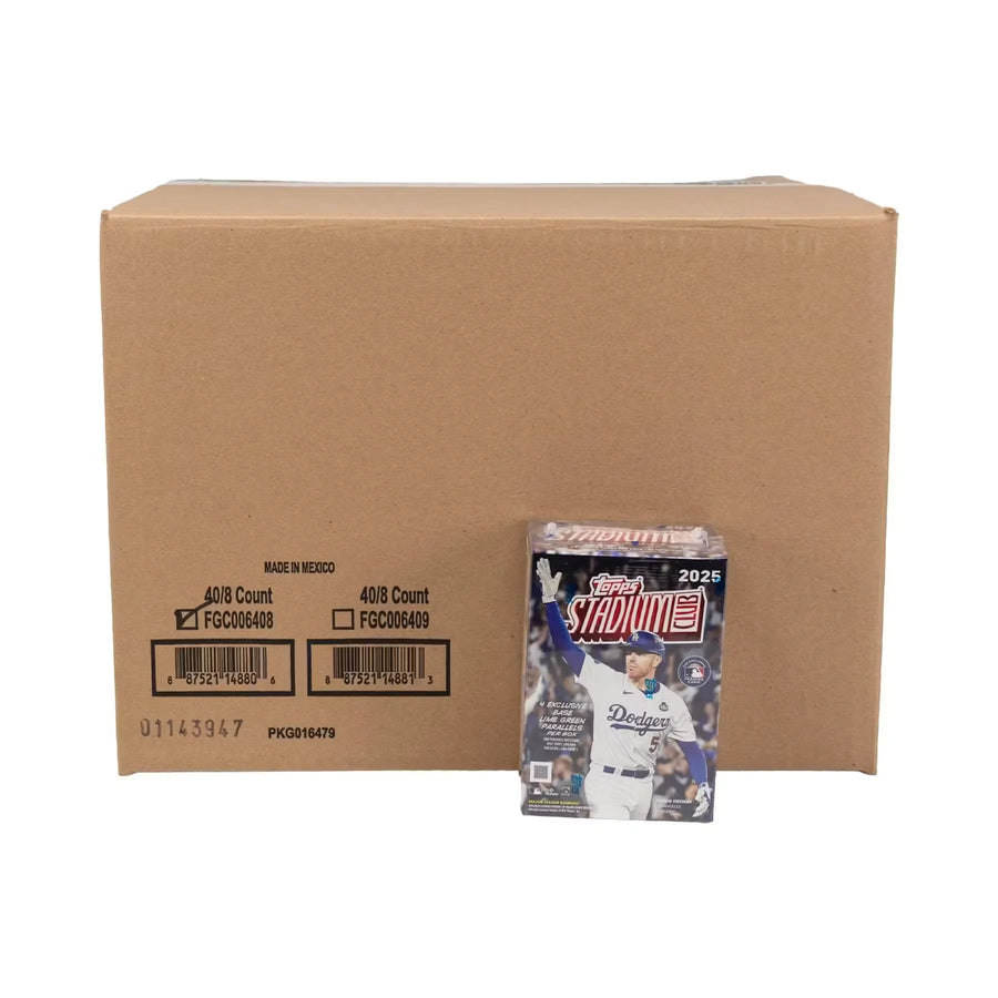 DRAFT - 2025 Topps Stadium Club Baseball Blaster 40-Box Case