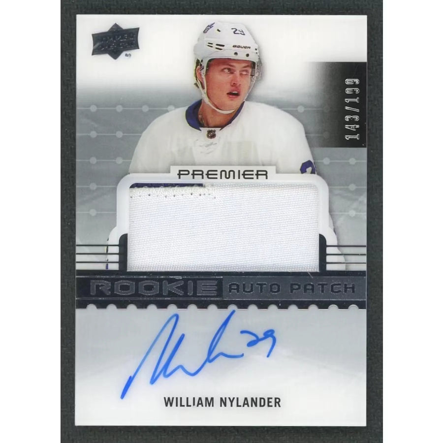 William Nylander 2016-17 Premier Rookie Patch Auto |/199