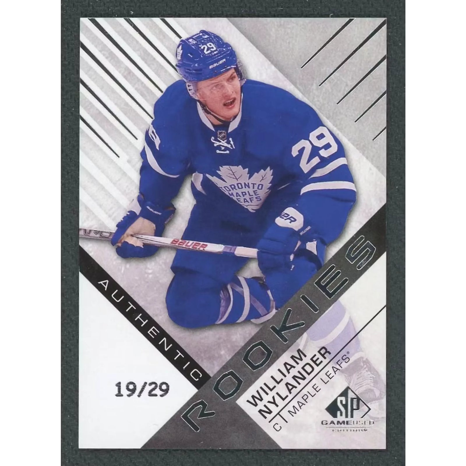 William Nylander 2016-17 SP Game Used Rookie Card |/29
