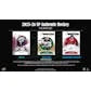 DRAFT - Presell 2025/26 Upper Deck SP Authentic Hockey Hobby Box (Presell) Releases Jun. 26th, 2026