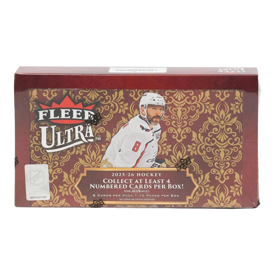 DRAFT - 2025-26 Upper Deck Fleer Ultra Hockey Hobby Box | dacardworld:BVDU0KK4OH