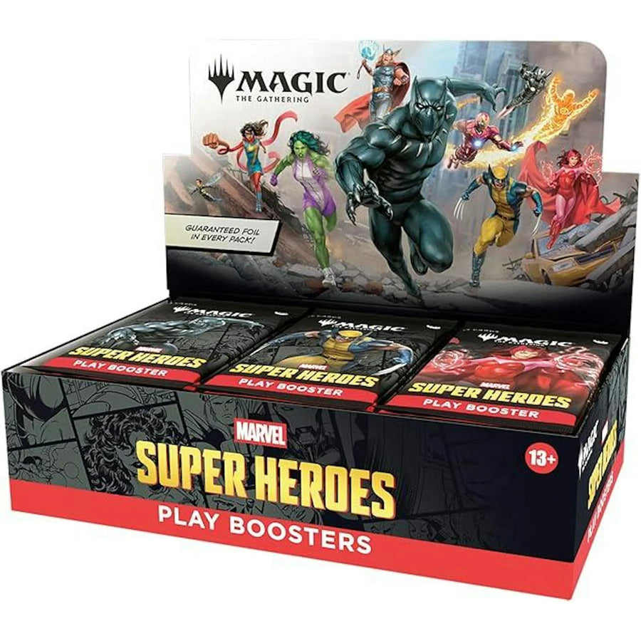 DRAFT - Magic The Gathering Marvel Super Heroes Play Booster 6-Box Case | Presell