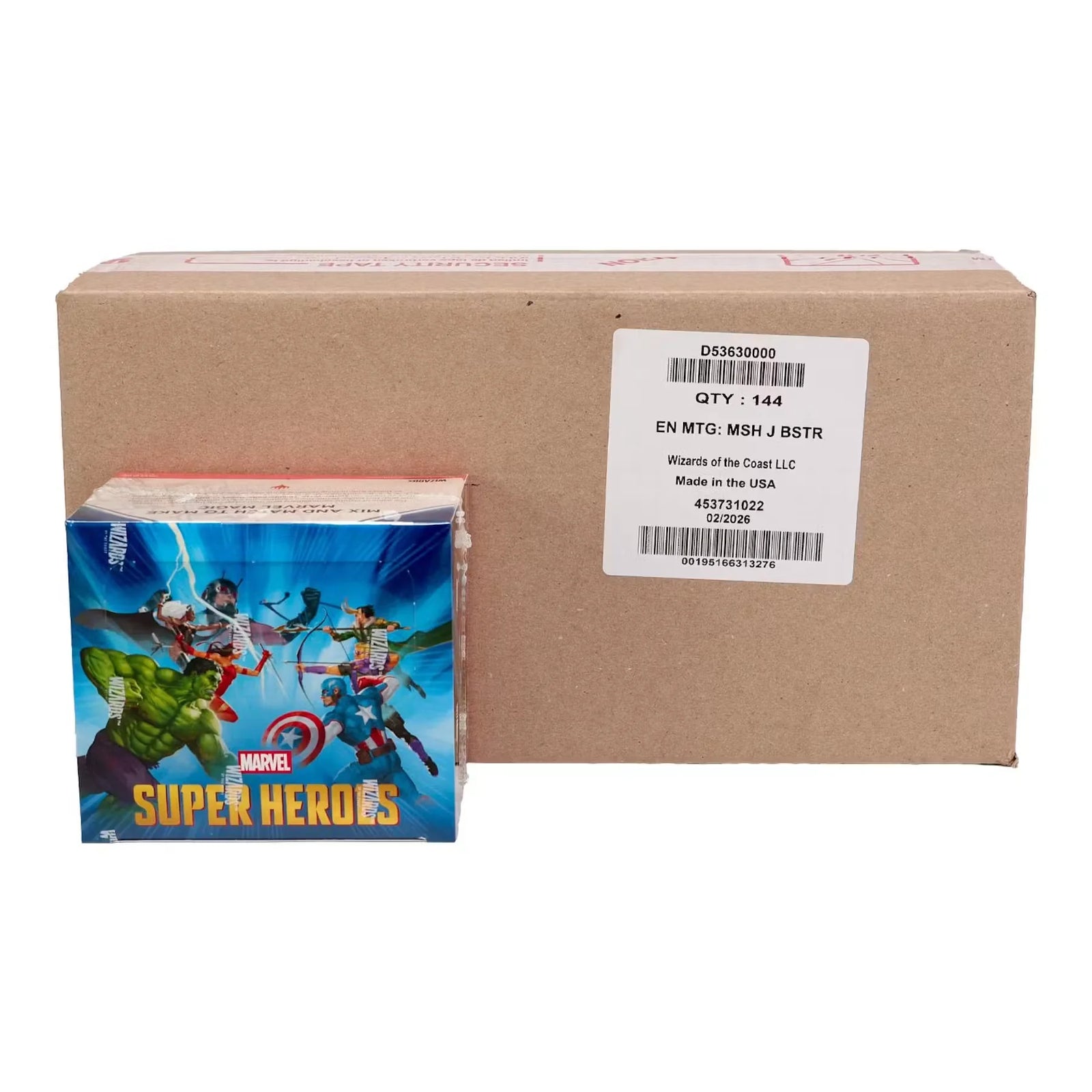 Magic the Gathering Marvel Super Heroes Jumpstart Booster 6-Box Case (Ships Sealed Only)