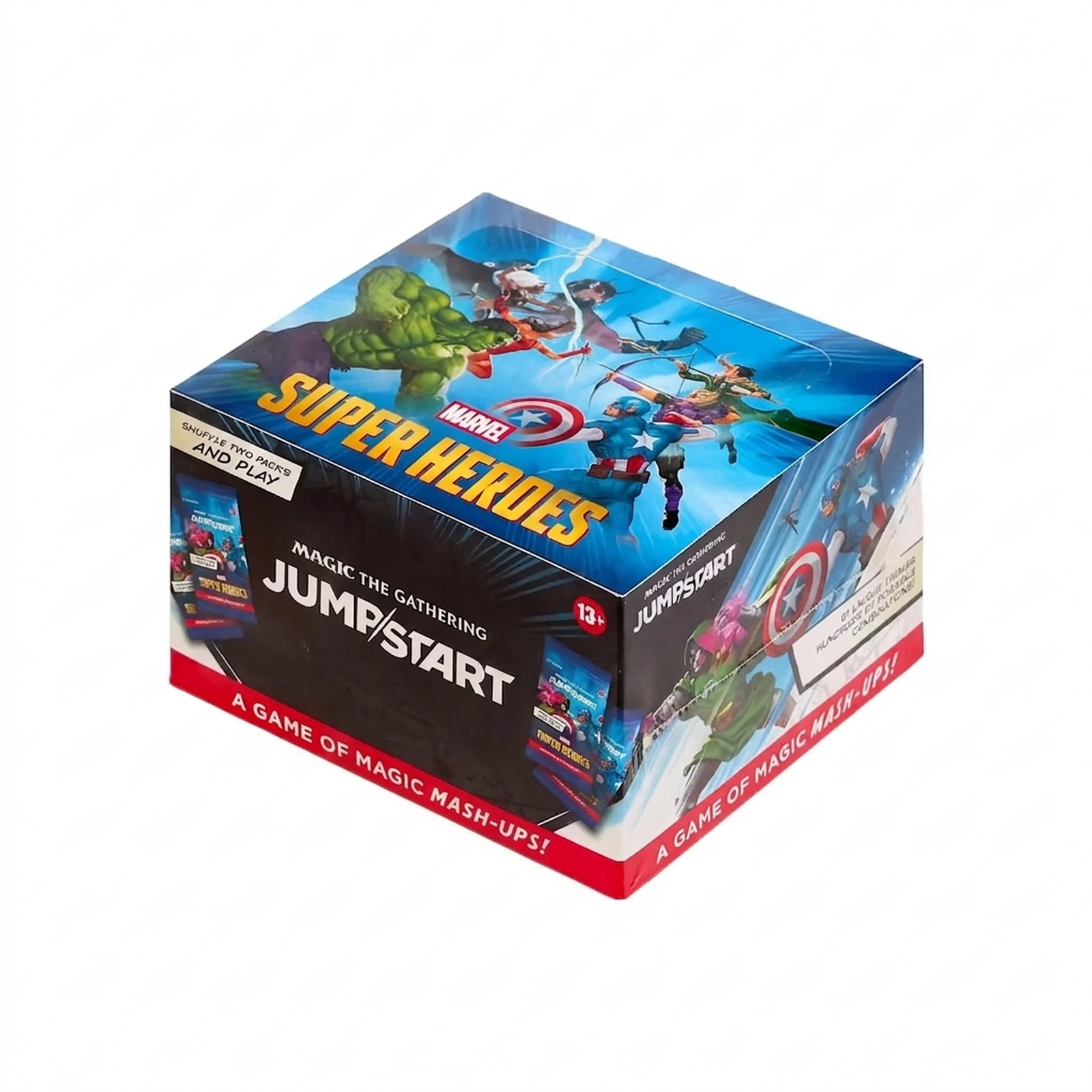 Magic the Gathering Marvel Super Heroes Jumpstart Booster 6-Box Case (Ships Sealed Only)