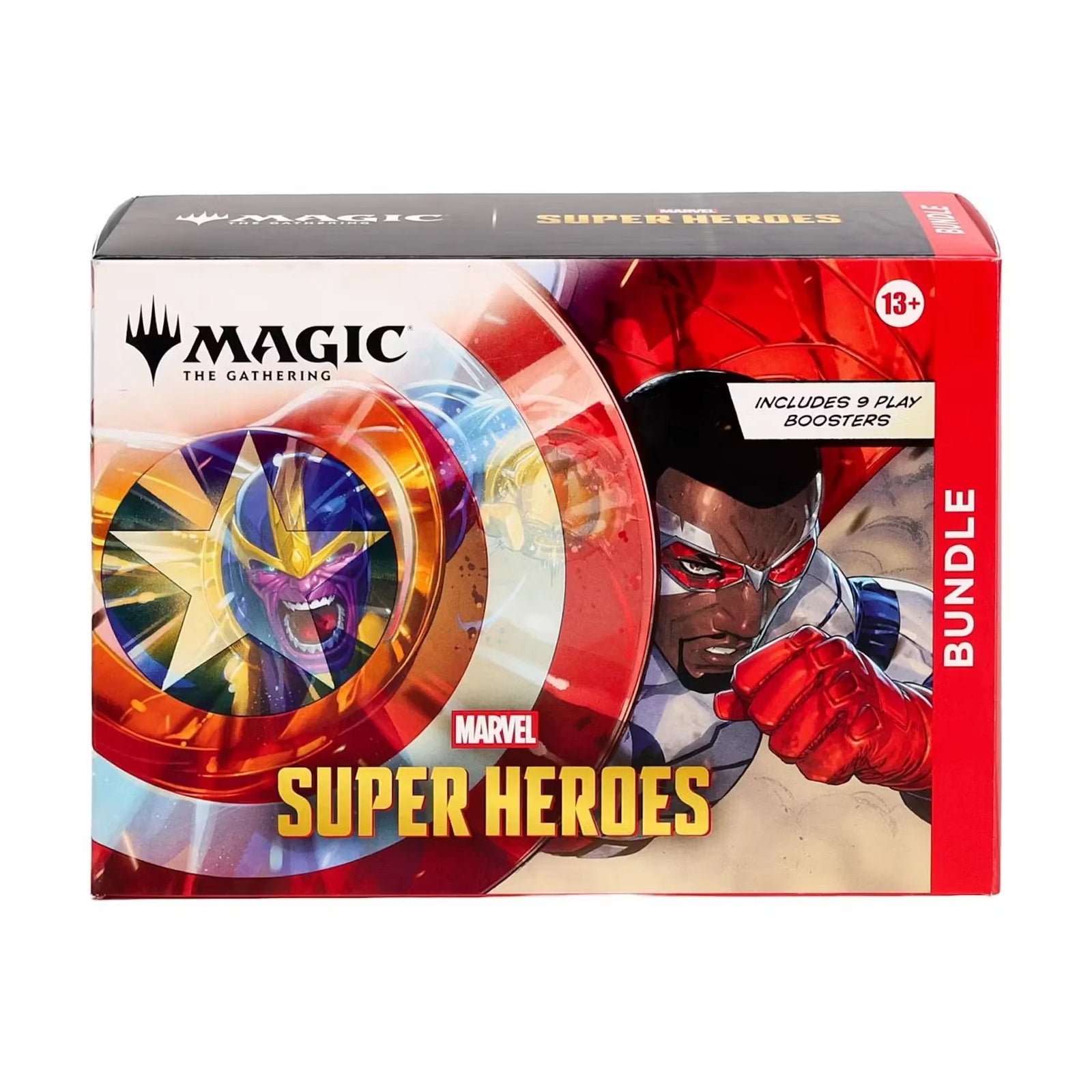 Magic the Gathering Marvel Super Heroes Bundle Box | 9 Boosters (Ships Sealed Only)