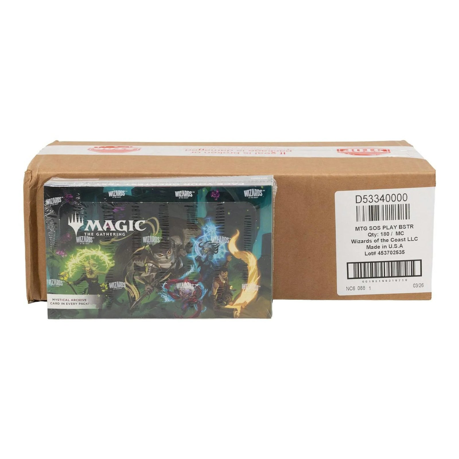 DRAFT - Magic the Gathering Secrets of Strixhaven Play Booster 6-Box Case | dacardworld:BVDU0VR92J