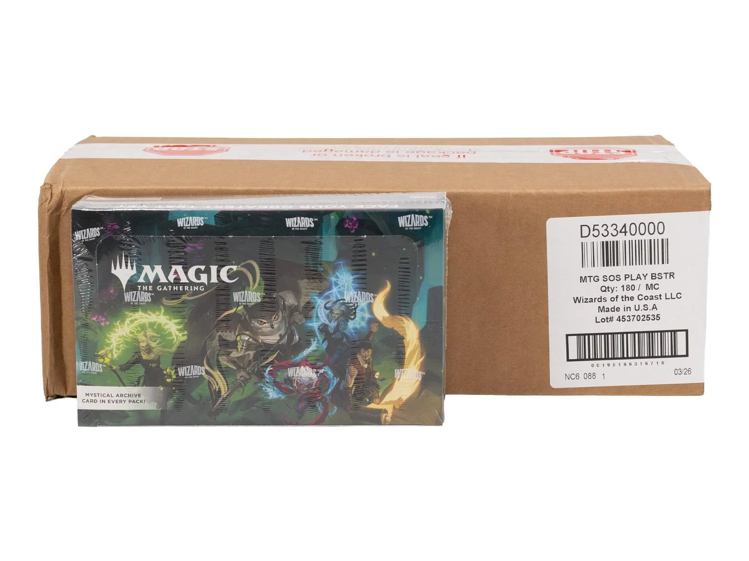 DRAFT - Magic the Gathering Secrets of Strixhaven Play Booster 6-Box Case | dacardworld:BVDU0VR92J