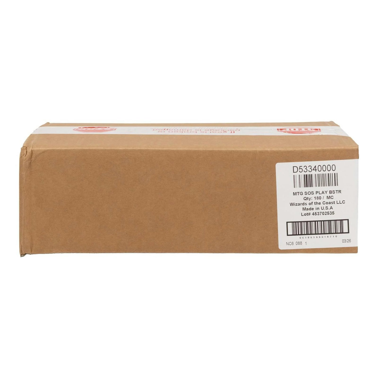 DRAFT - Magic the Gathering Secrets of Strixhaven Play Booster 6-Box Case | dacardworld:BVDU0VR92J