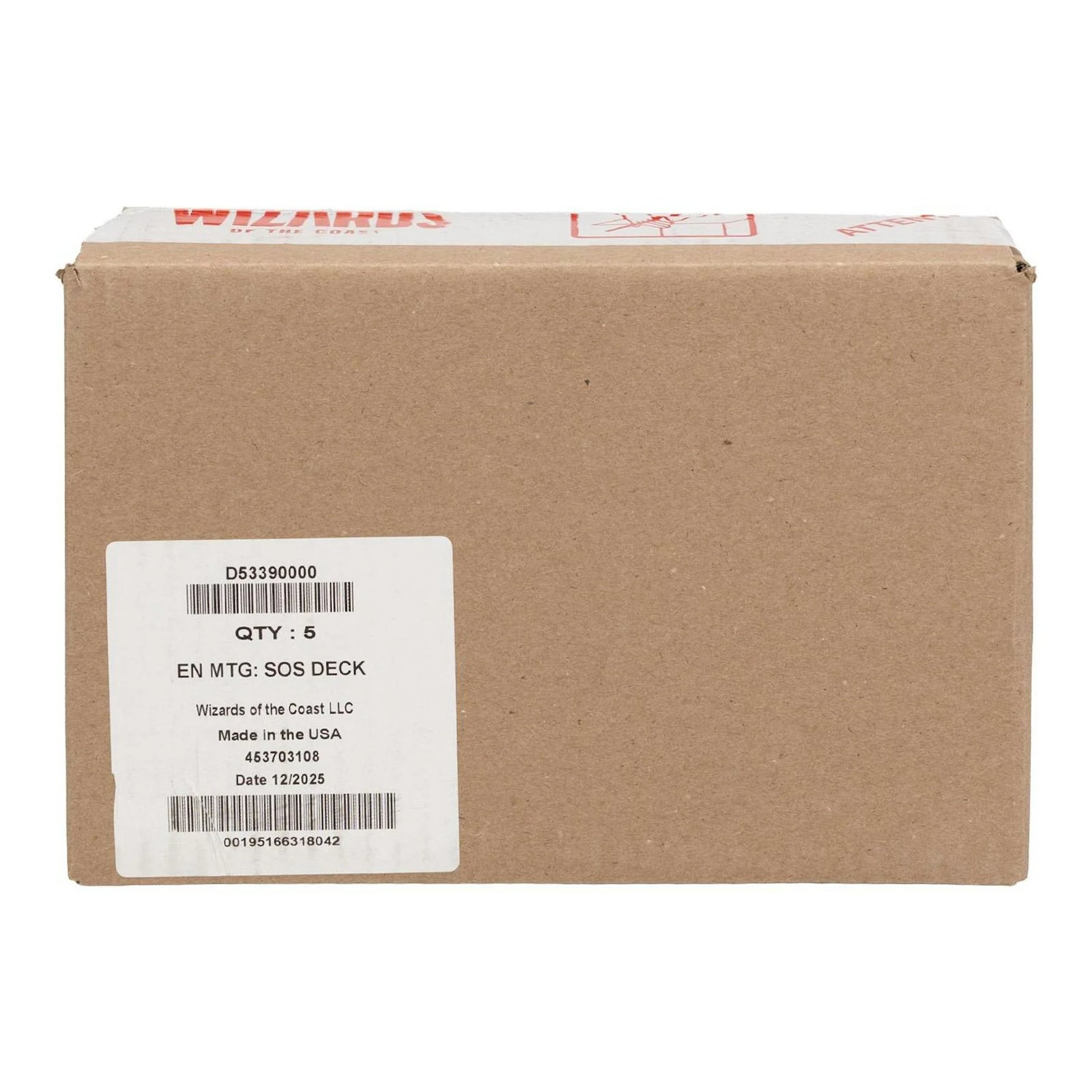 DRAFT - Magic the Gathering Secrets of Strixhaven Commander 5-Deck Case | Sealed