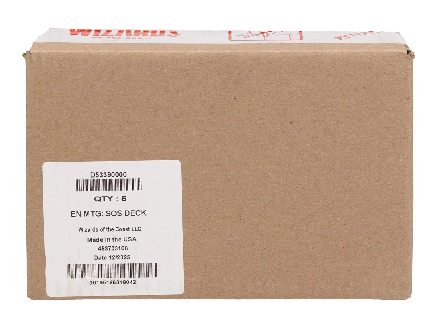 DRAFT - Magic the Gathering Secrets of Strixhaven Commander 5-Deck Case | Sealed