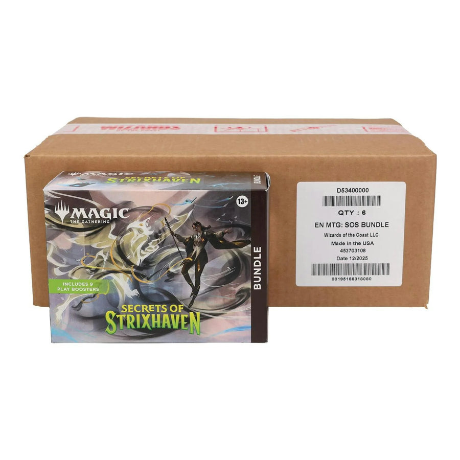 DRAFT - Magic the Gathering Secrets of Strixhaven Bundle | 6-Box Case