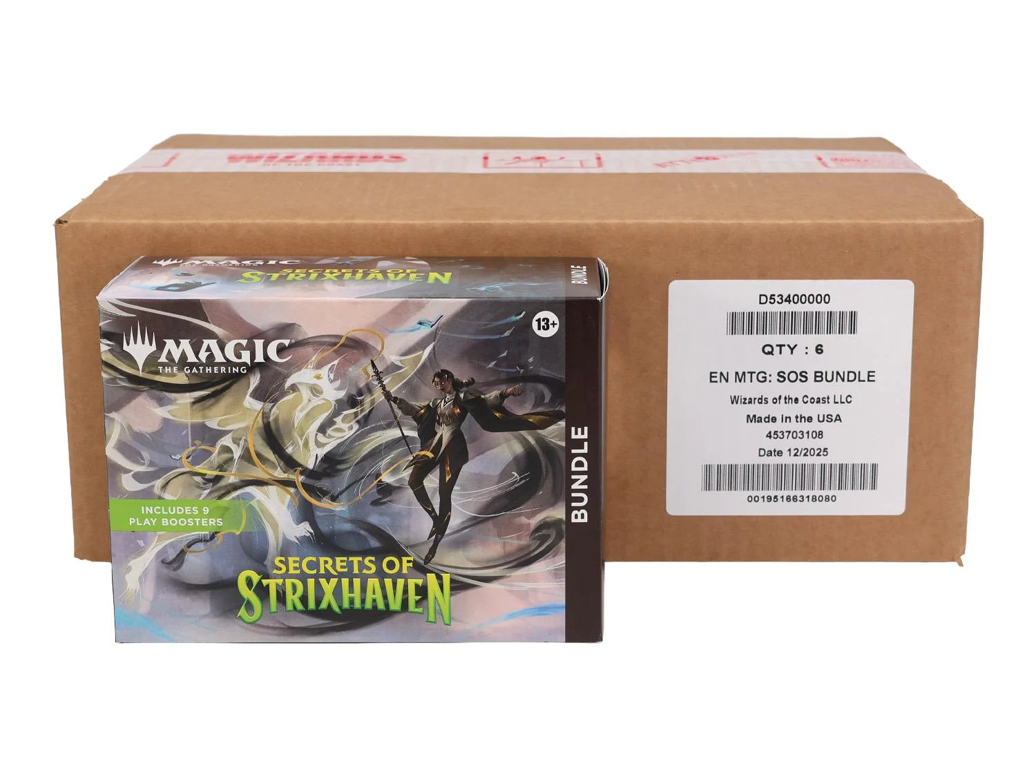 DRAFT - Magic the Gathering Secrets of Strixhaven Bundle | 6-Box Case