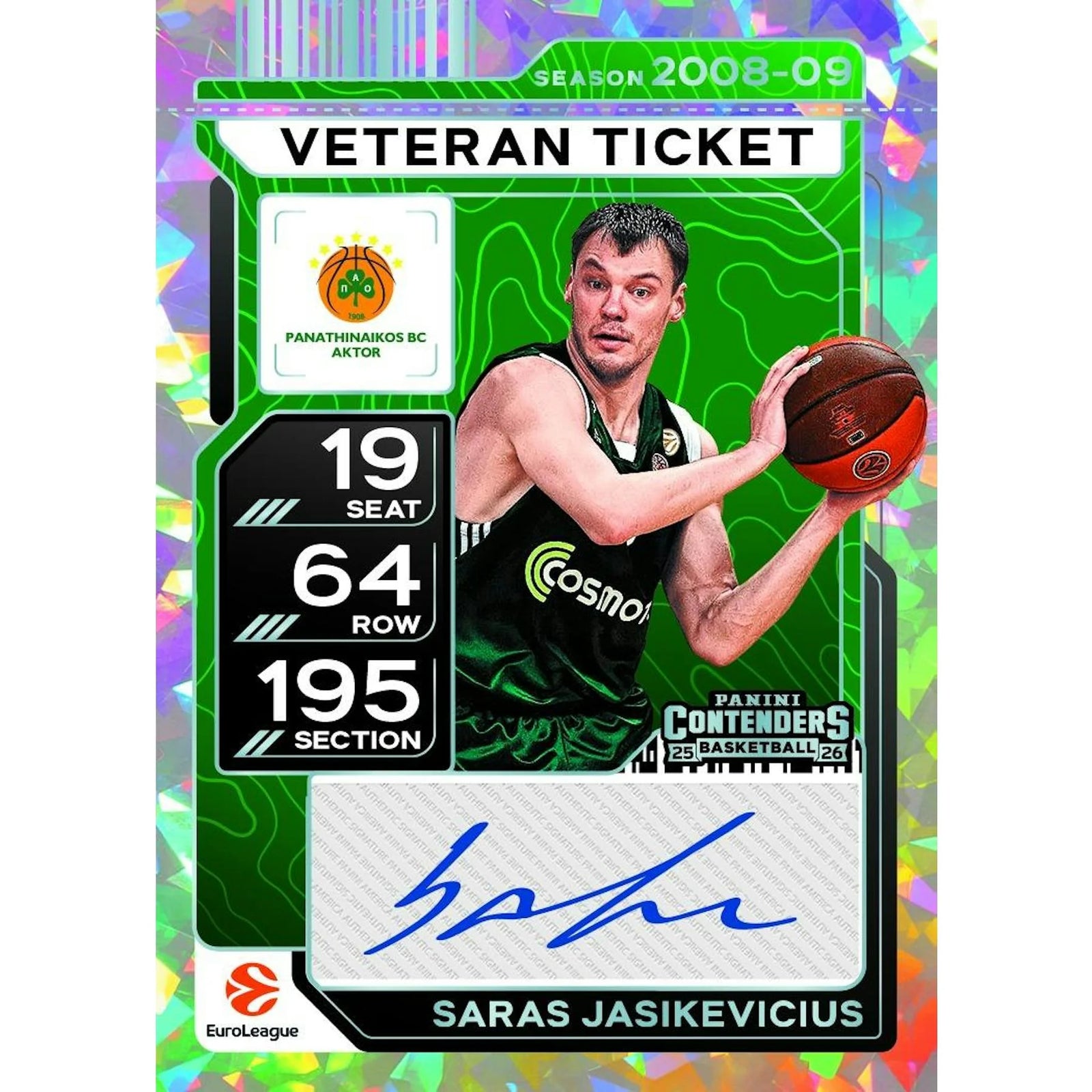 DRAFT - 2025/26 Panini Contenders EuroLeague Basketball Hobby Box $79.95 $74.95 Add to Cart