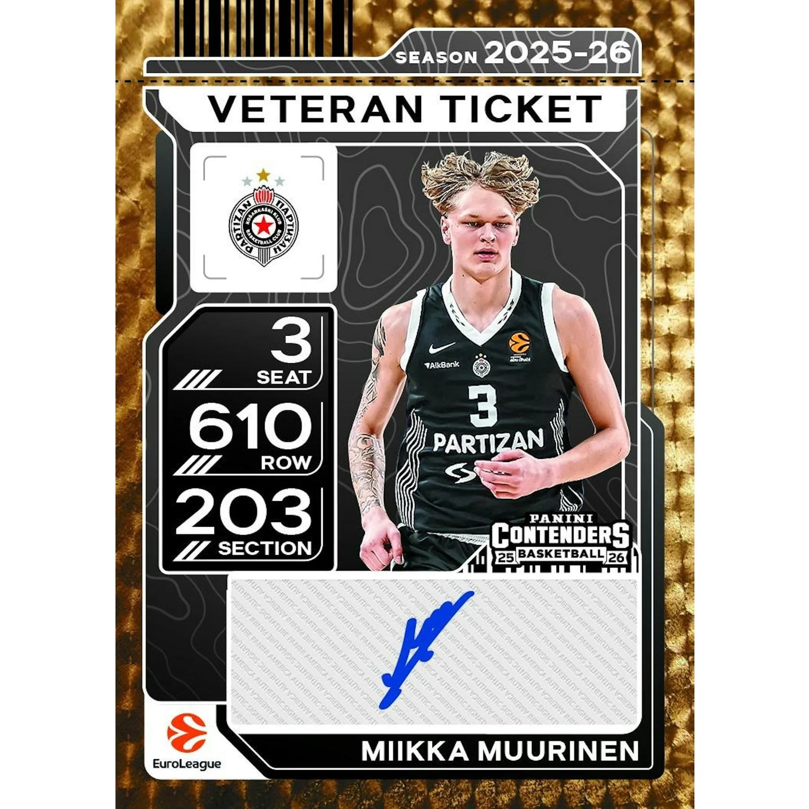 DRAFT - 2025/26 Panini Contenders EuroLeague Basketball Hobby Box $79.95 $74.95 Add to Cart