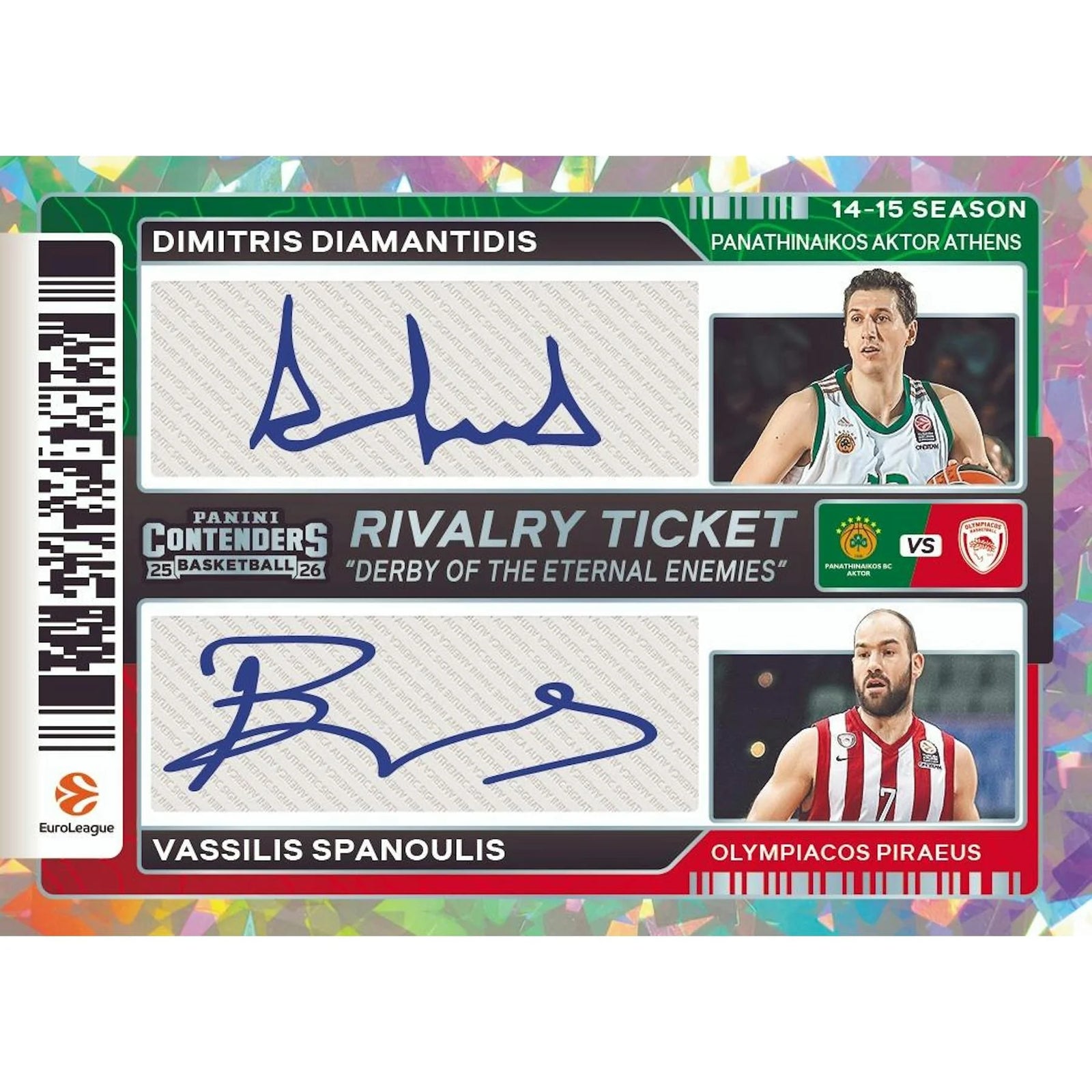 DRAFT - 2025/26 Panini Contenders EuroLeague Basketball Hobby Box $79.95 $74.95 Add to Cart