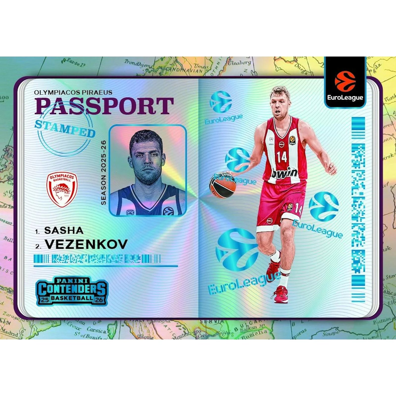 DRAFT - 2025/26 Panini Contenders EuroLeague Basketball Hobby Box $79.95 $74.95 Add to Cart