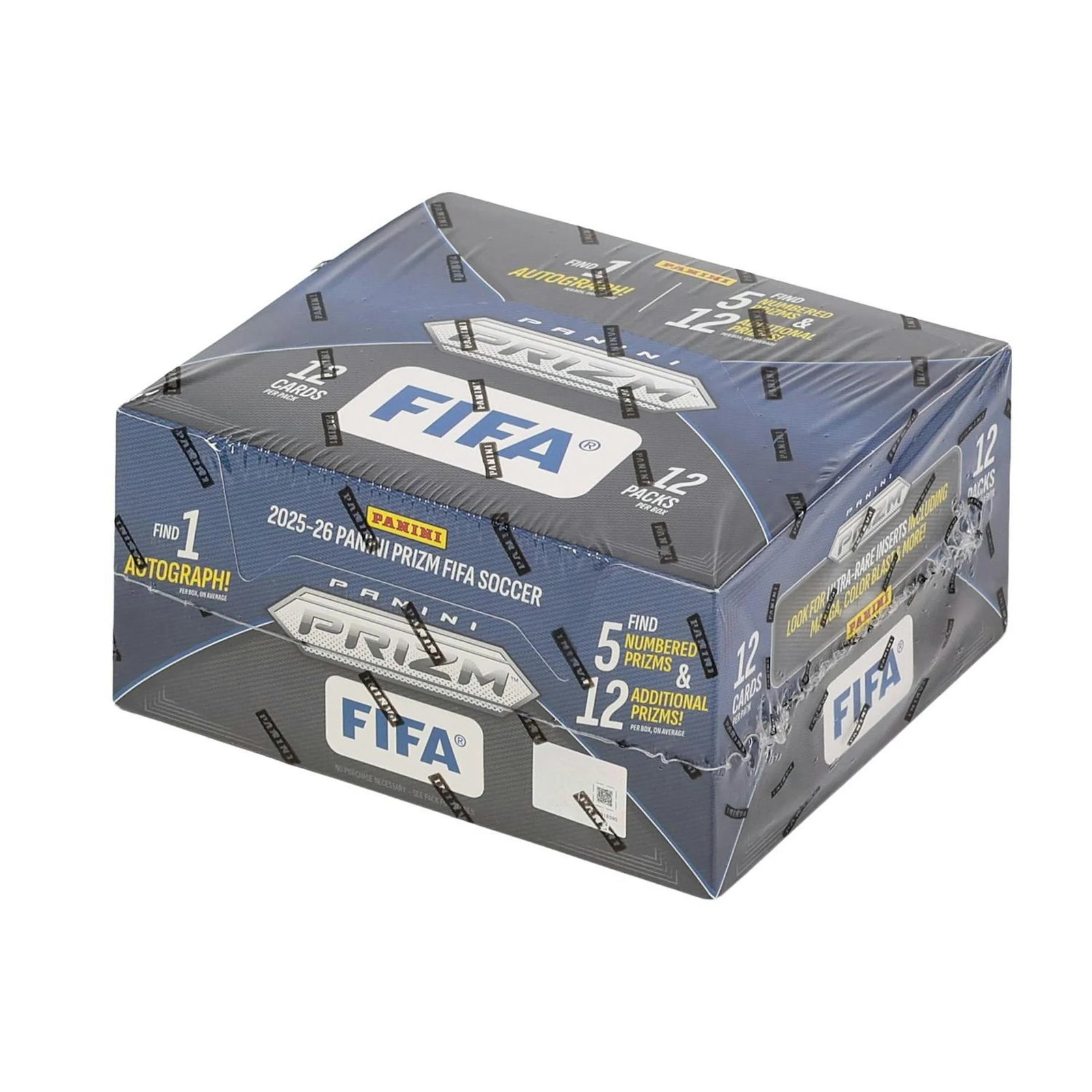 DRAFT - New 2025/26 Panini Prizm FIFA Soccer Hobby 12-Box Case
