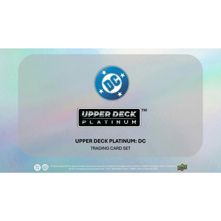 DRAFT - 2026 Upper Deck DC Platinum Hobby Box | Presell | dacardworld:BVDV0PWJSZ