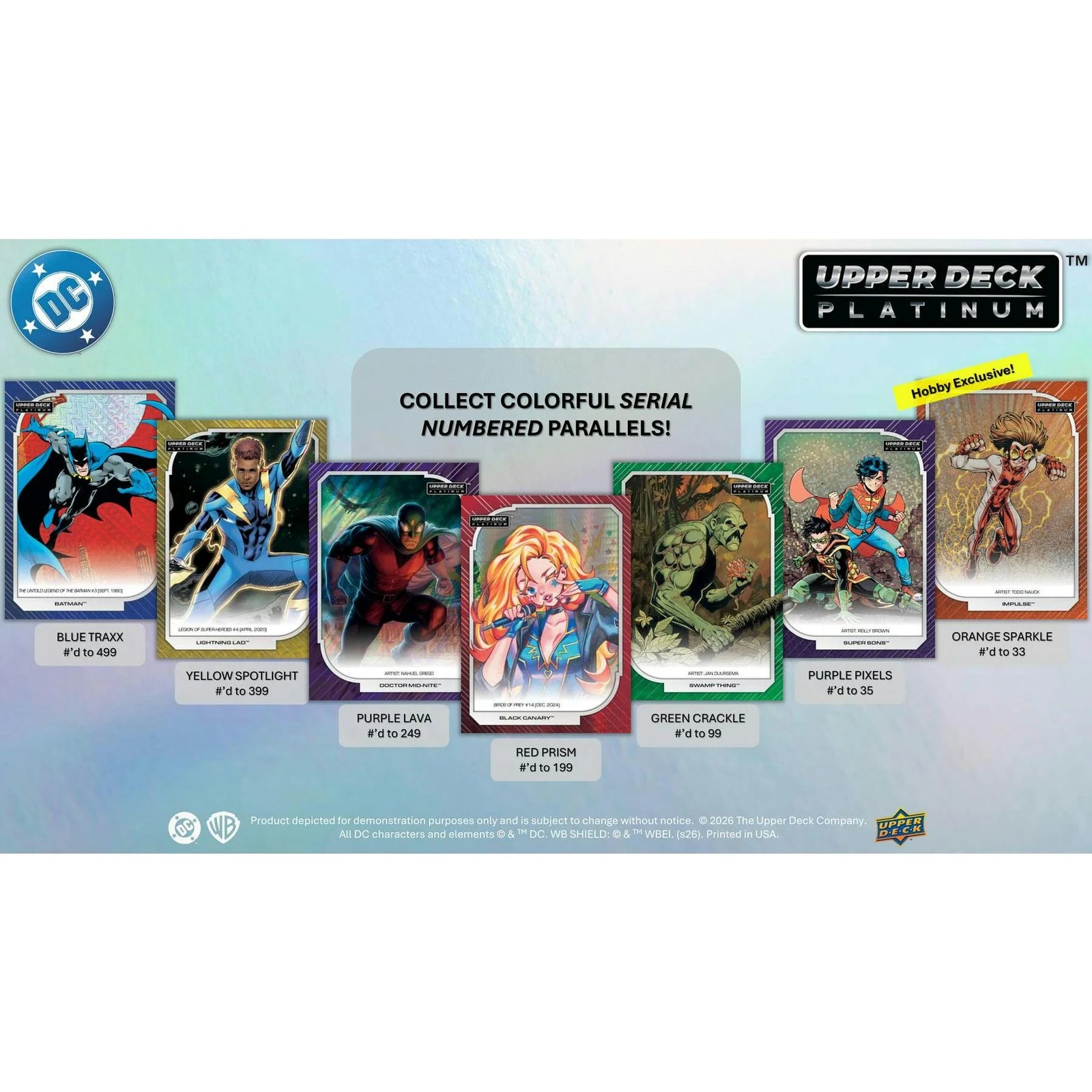 DRAFT - 2026 Upper Deck DC Platinum Hobby Box | Presell | dacardworld:BVDV0PWJSZ