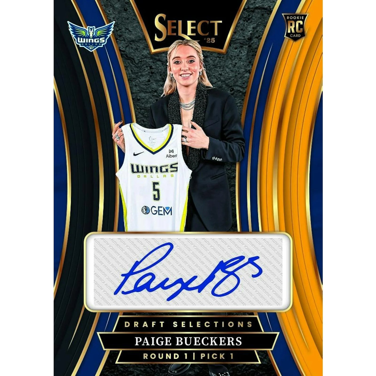 DRAFT - 2025 Panini Select WNBA Basketball Hobby Box