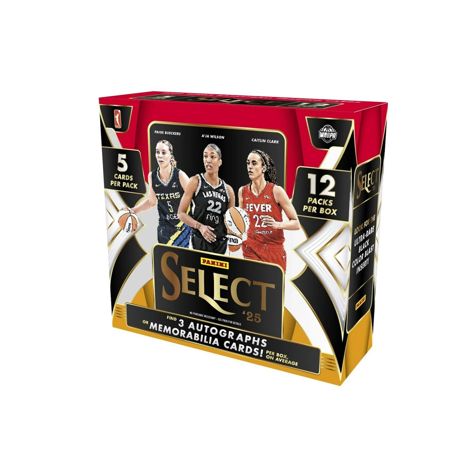 DRAFT - 2025 Panini Select WNBA Basketball Hobby Box