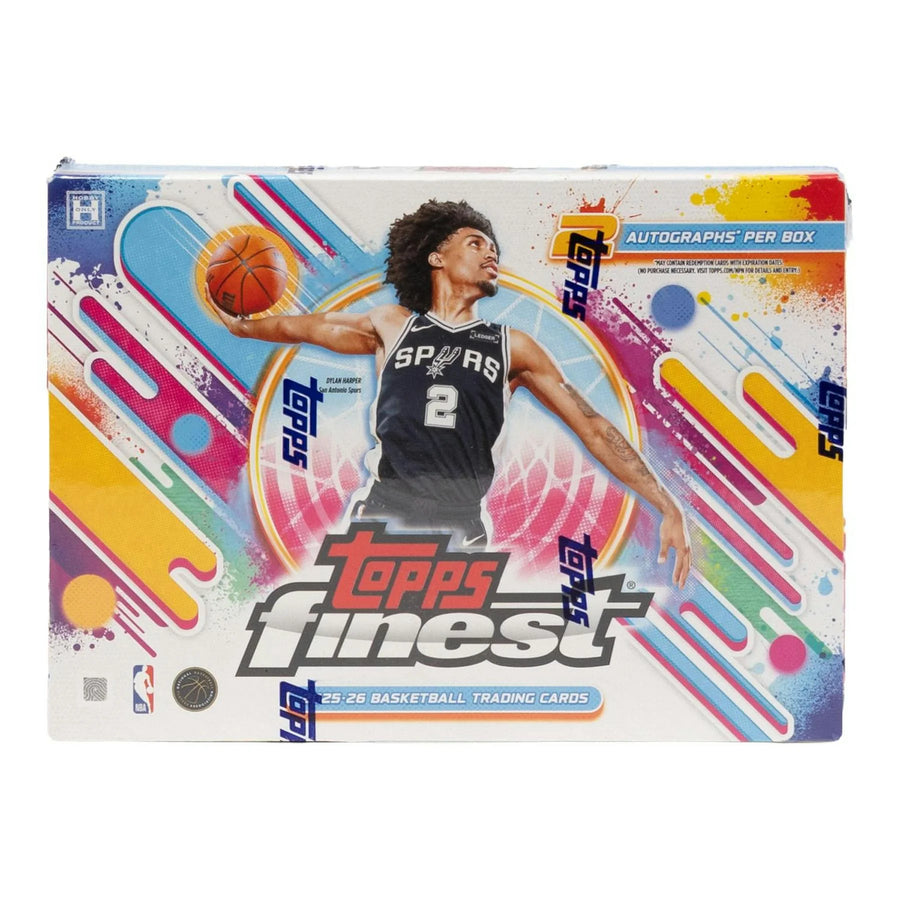 DRAFT - 2025/26 Topps Finest Basketball Hobby Box $929.95 $824.95 Add to Cart