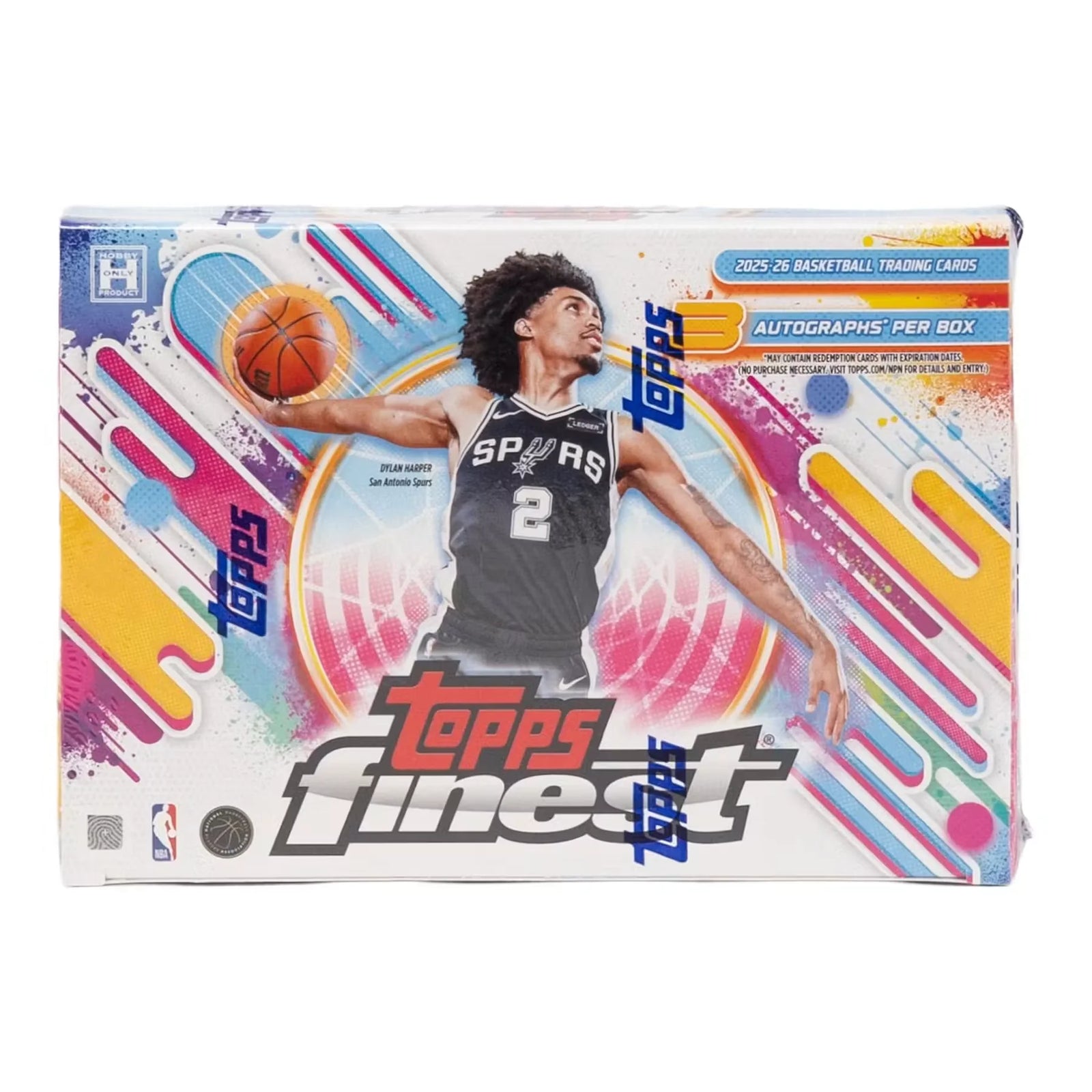 2025 26 Topps Finest Basketball Hobby Box Breakers Delight