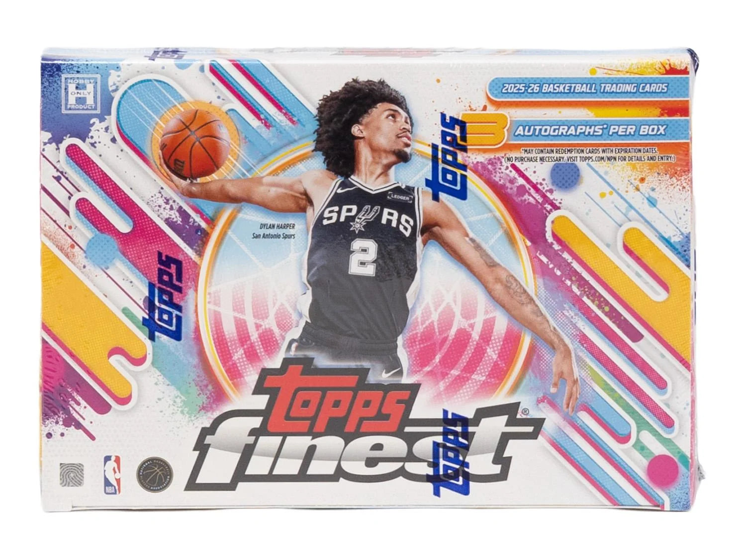 2025 26 Topps Finest Basketball Hobby Box Breakers Delight