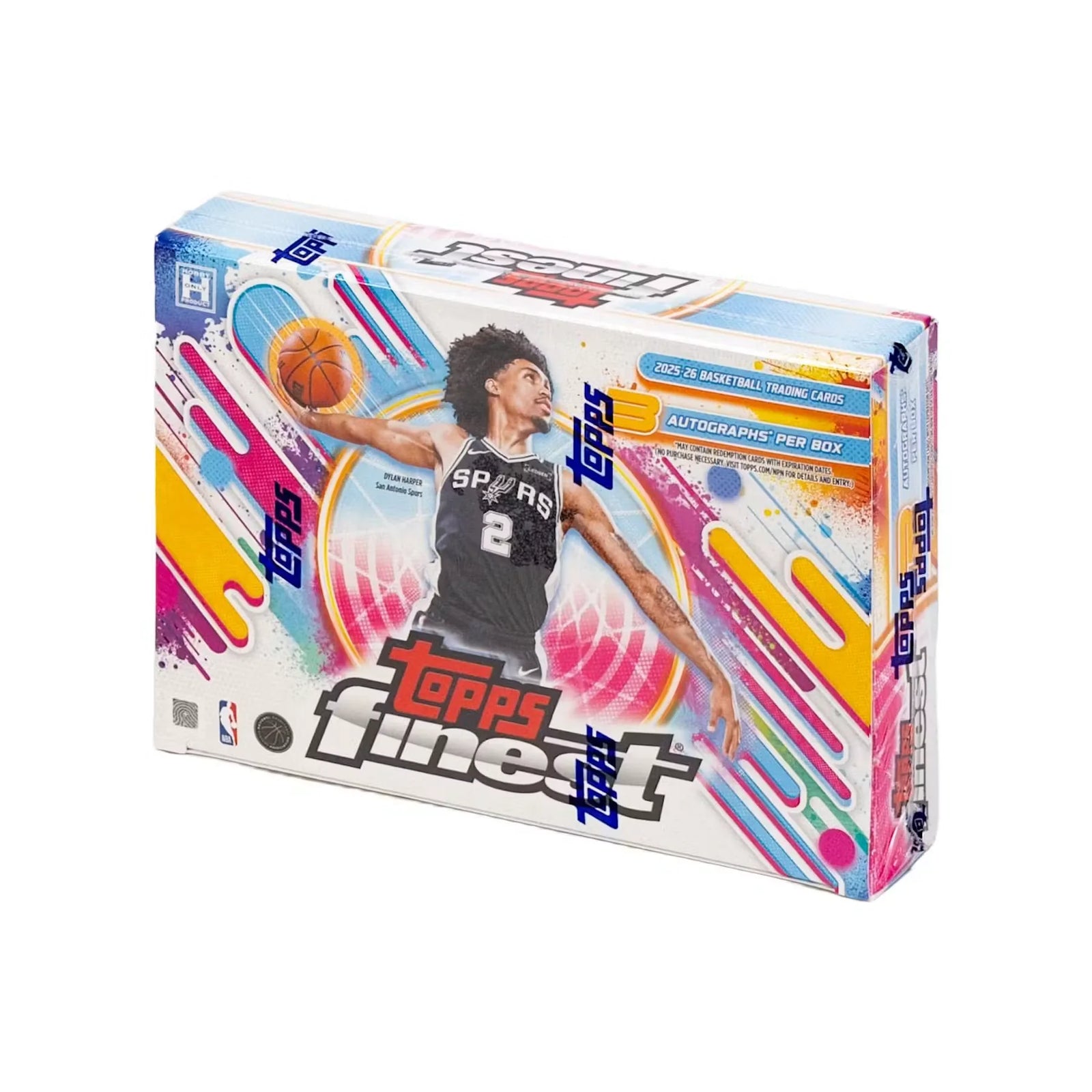 2025 26 Topps Finest Basketball Breakers Delight 8 Box Case