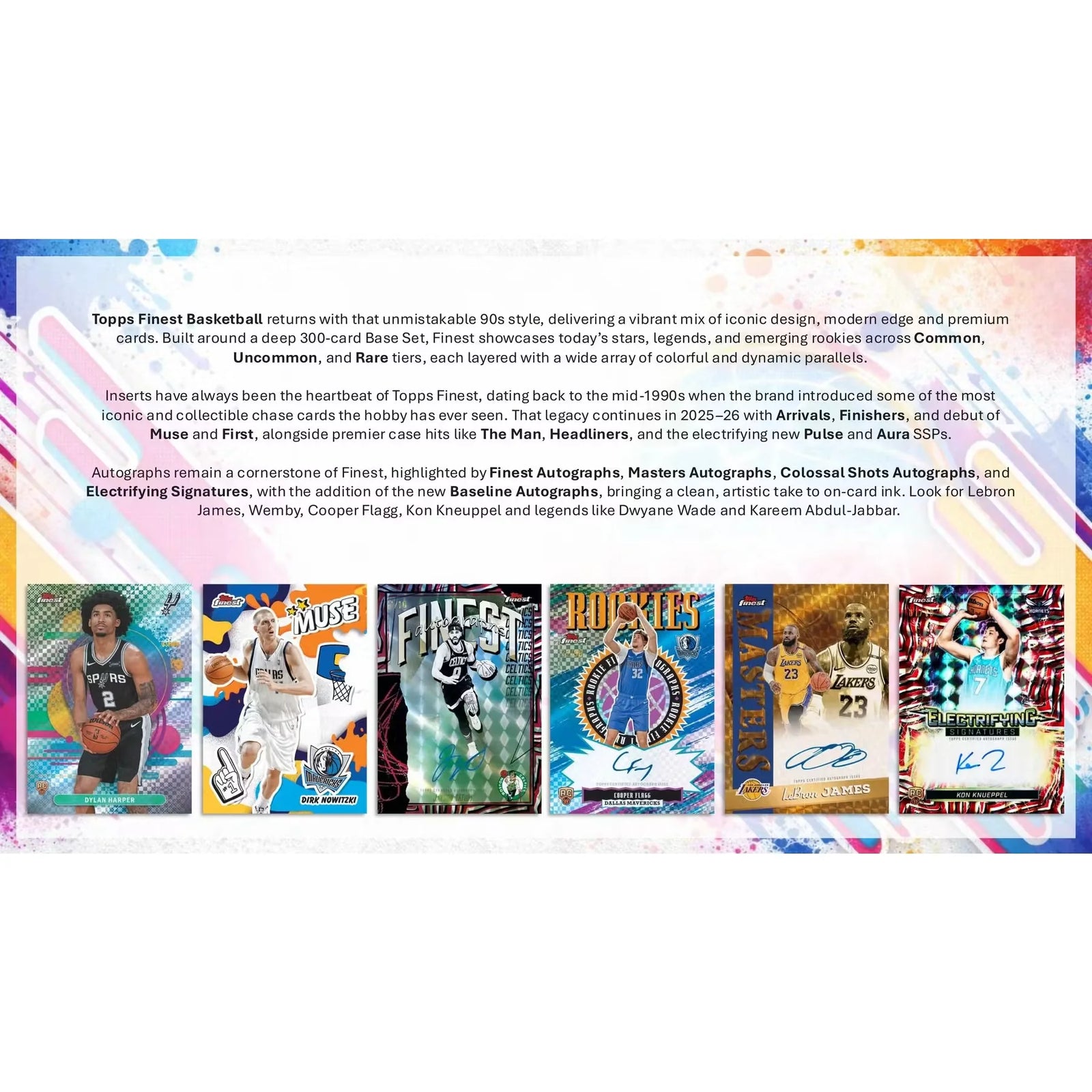 2025 26 Topps Finest Basketball Breakers Delight 8 Box Case