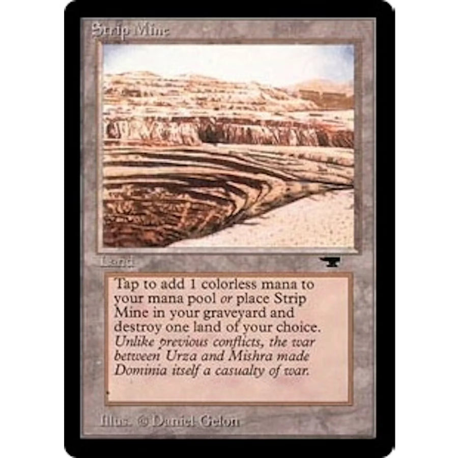 Strip Mine Antiquities | Rare Land Card MP