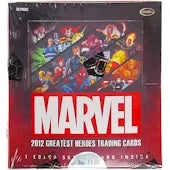 2012 Rittenhouse Marvel Greatest Heroes Trading Card Box | Sketch Card Insert (Ships Sealed Only)
